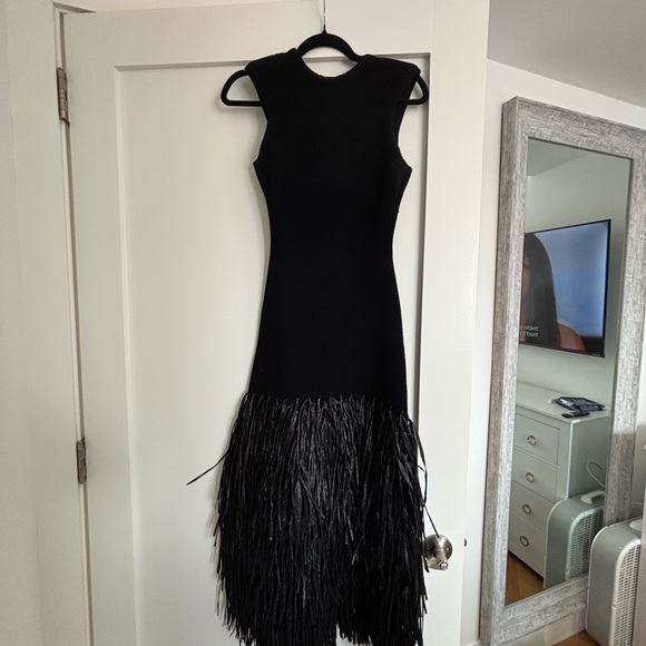 Rushes Knit Midi Dress - Picture 2 of 7